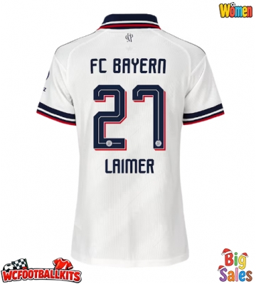 Bayern Munich Konrad Laimer #27 Replica Away Stadium Shirt for Women 2026-27 Short Sleeve